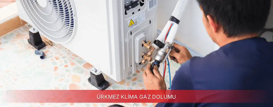 Ürkmez İlçemi Finlux Klima Gaz Dolumu